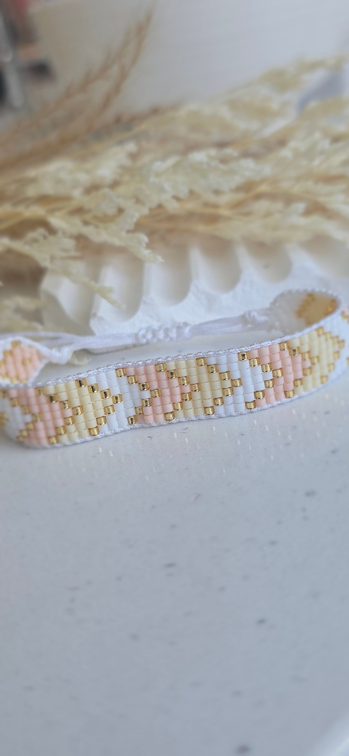 Rose Cascade Miyuki Bracelet