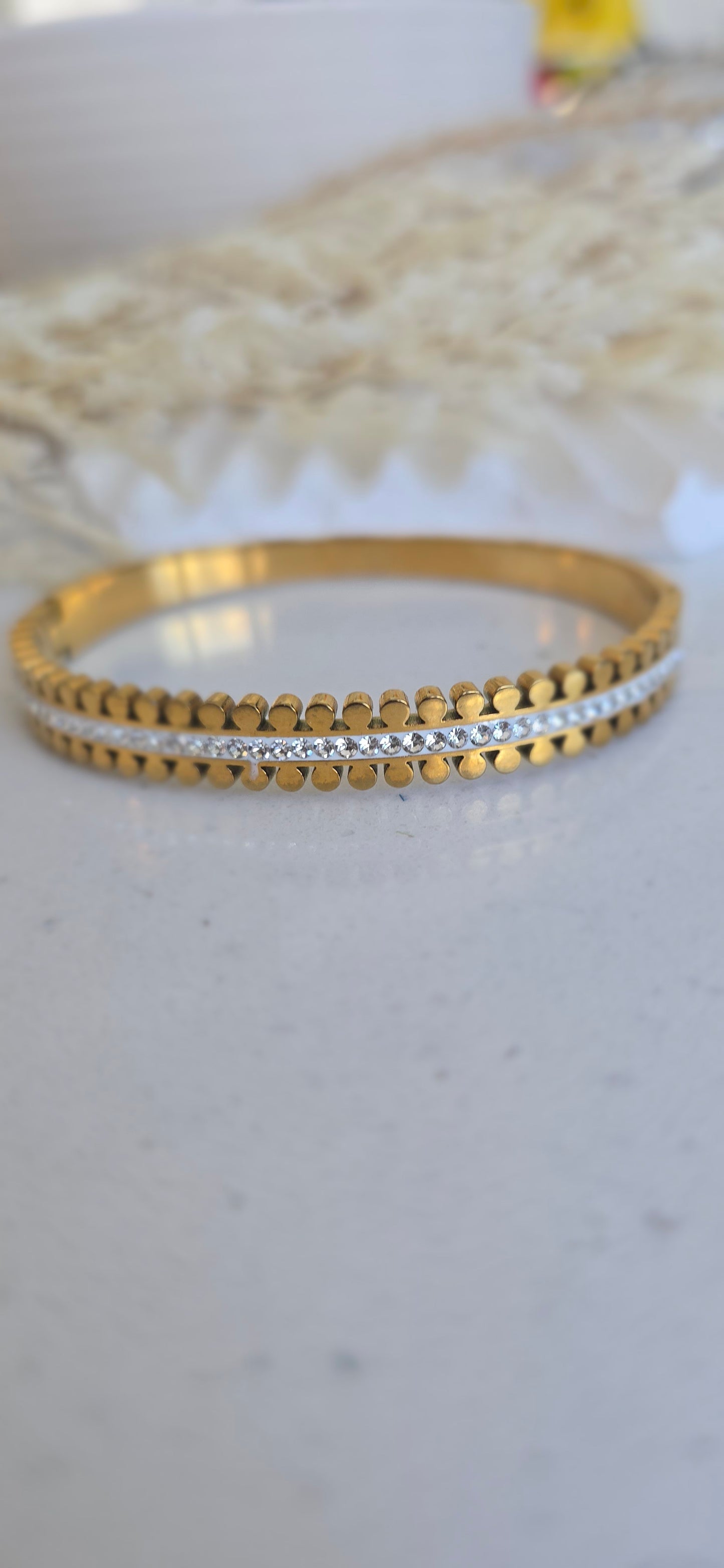 Golden Spark Bangle