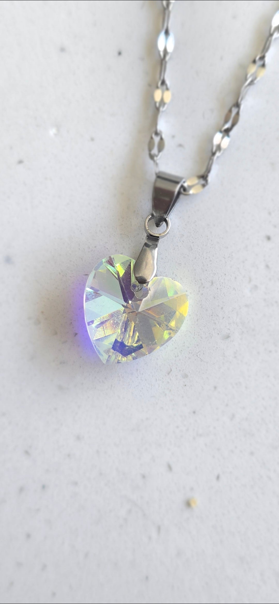 Aurora Heart Pendant