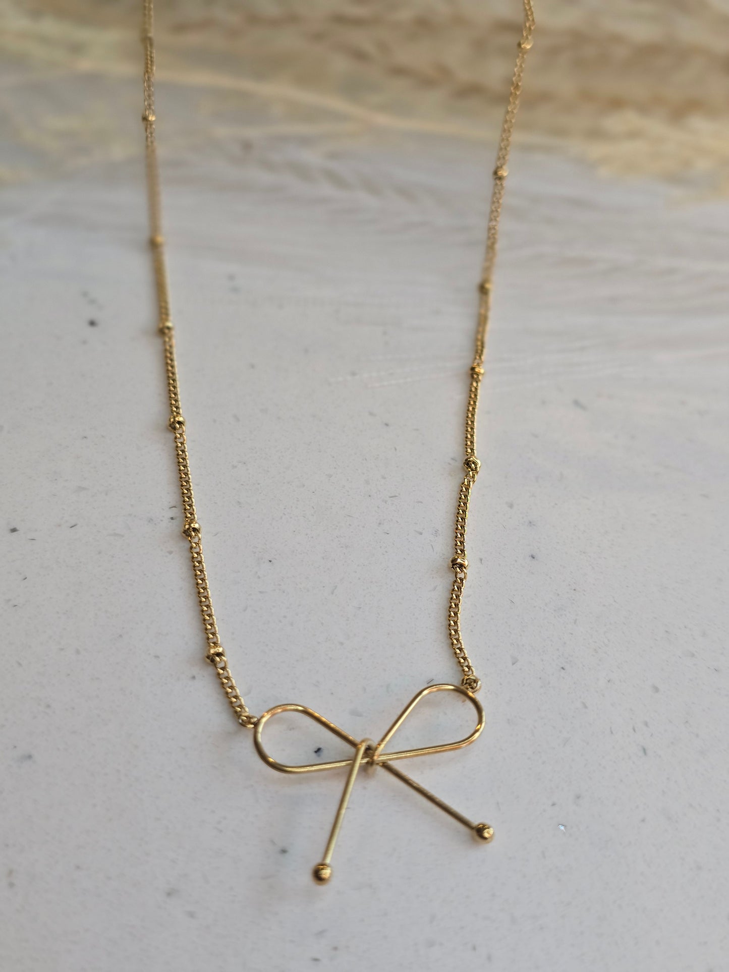 Bow Luxe Necklace