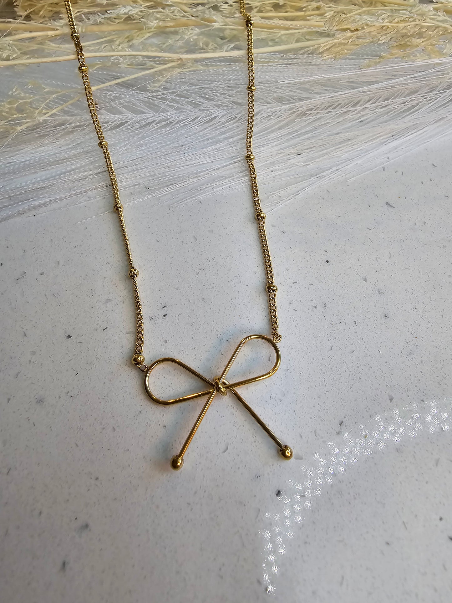 Bow Luxe Necklace