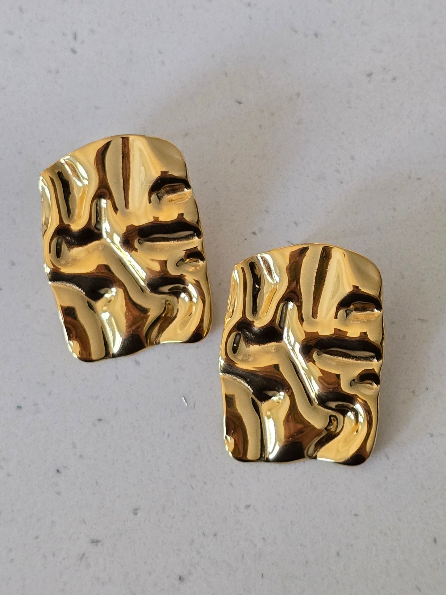 Golden Wave Earrings