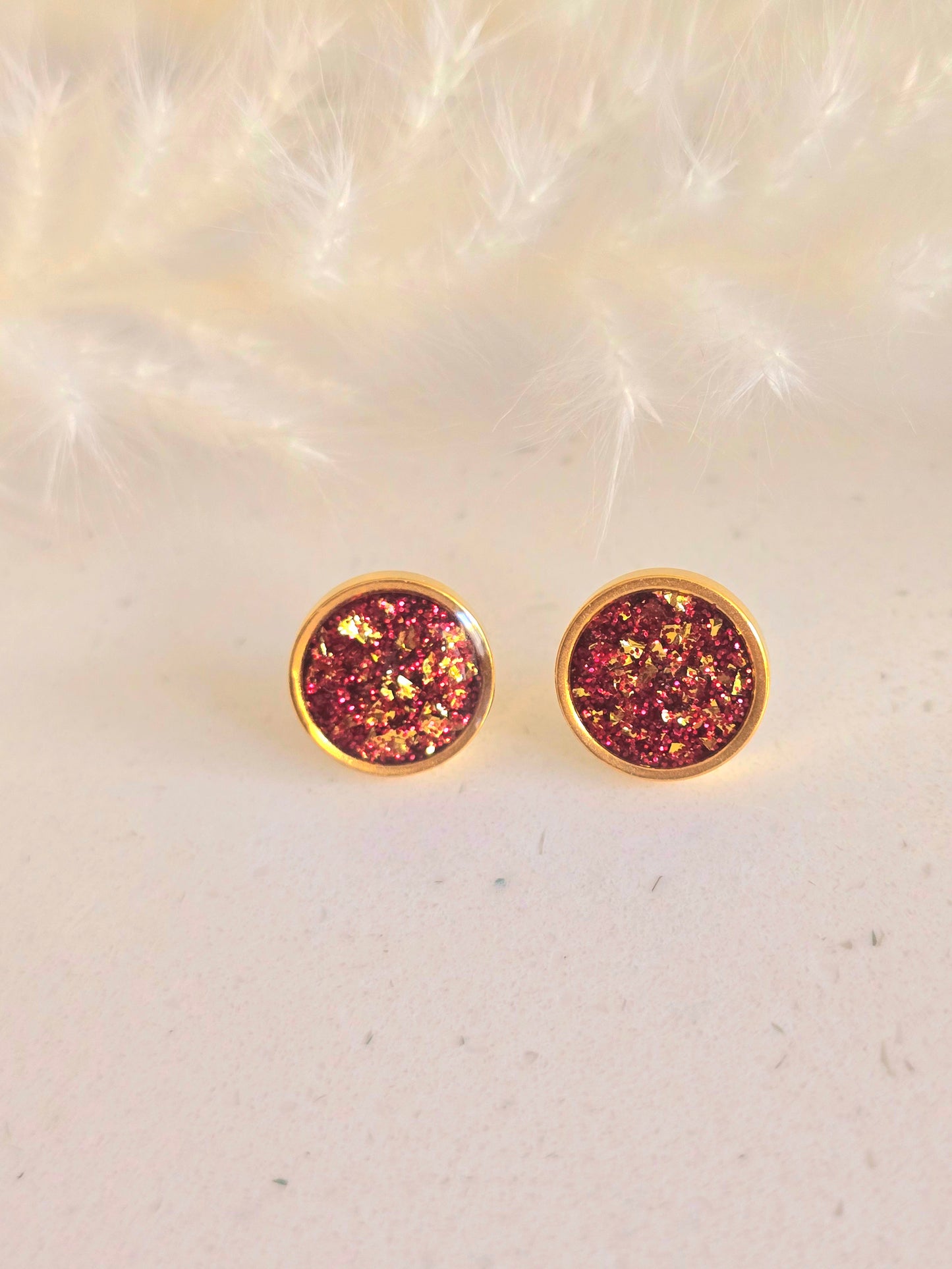 Sparkle Essence Stud Earrings