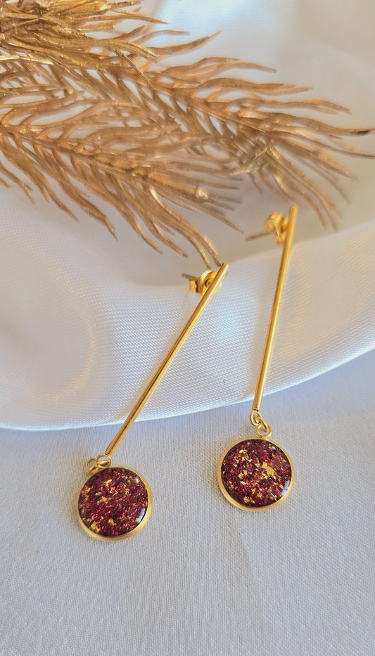 Glitter Drops Earrings