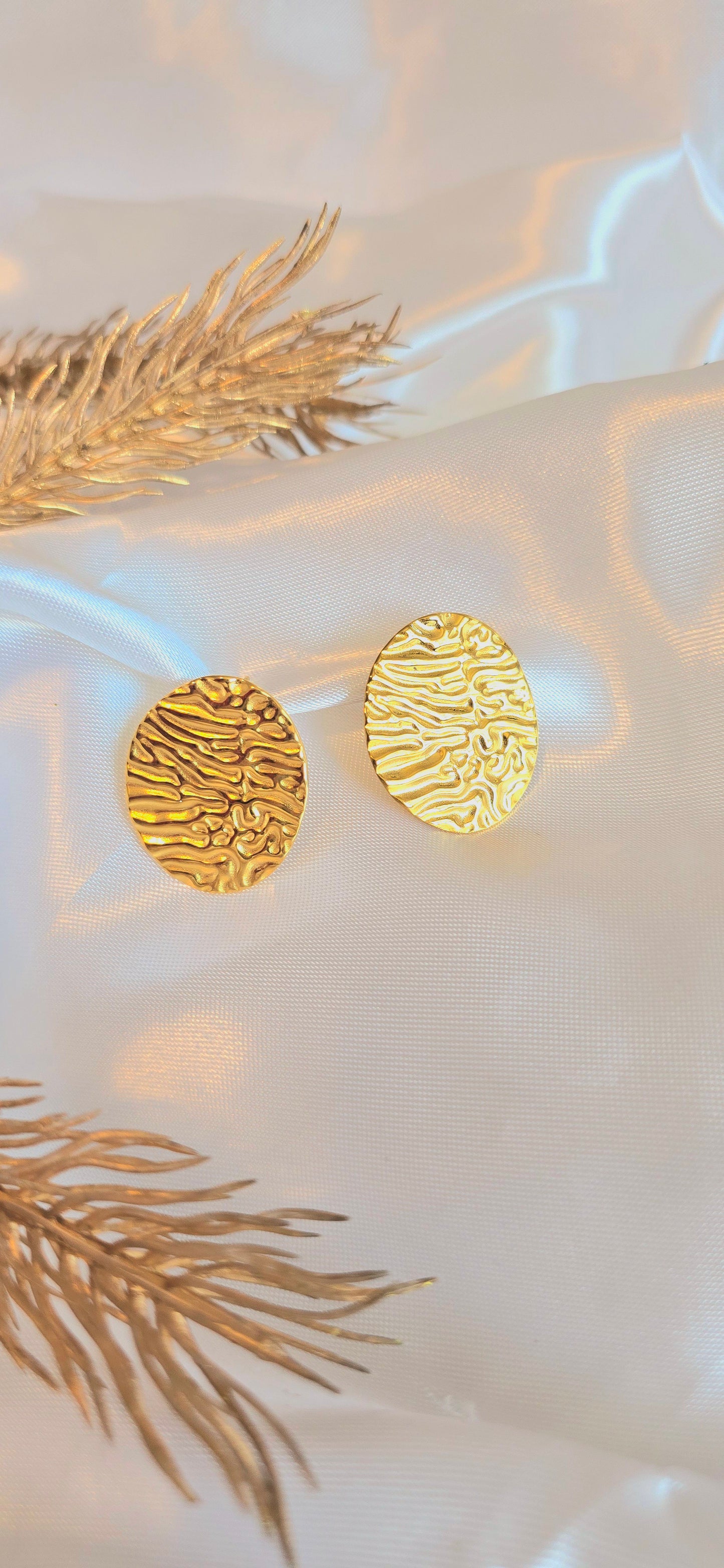 Golden Wave Earrings