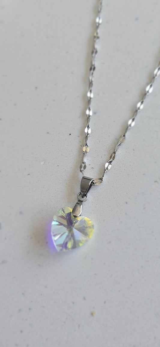 Aurora Heart Pendant