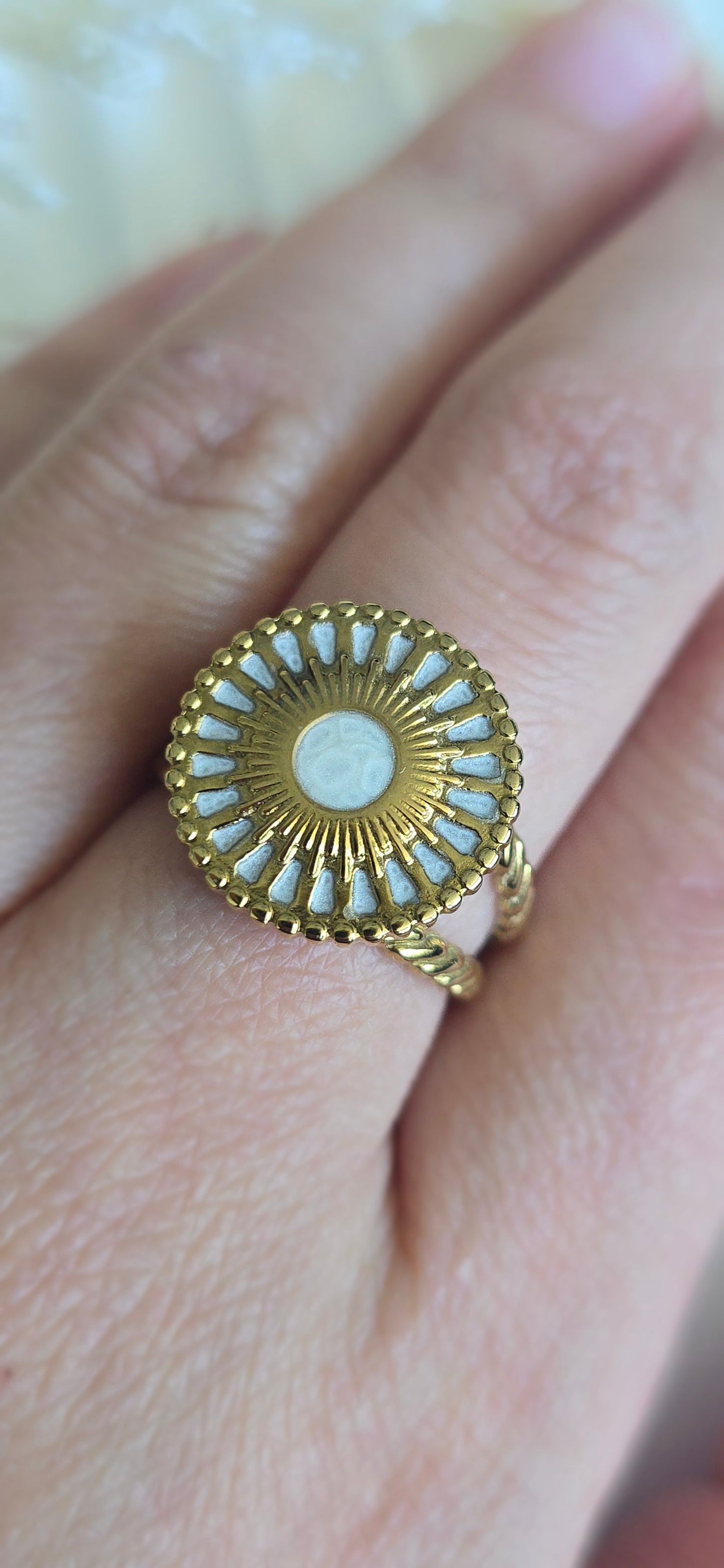 Floral Sun Ring