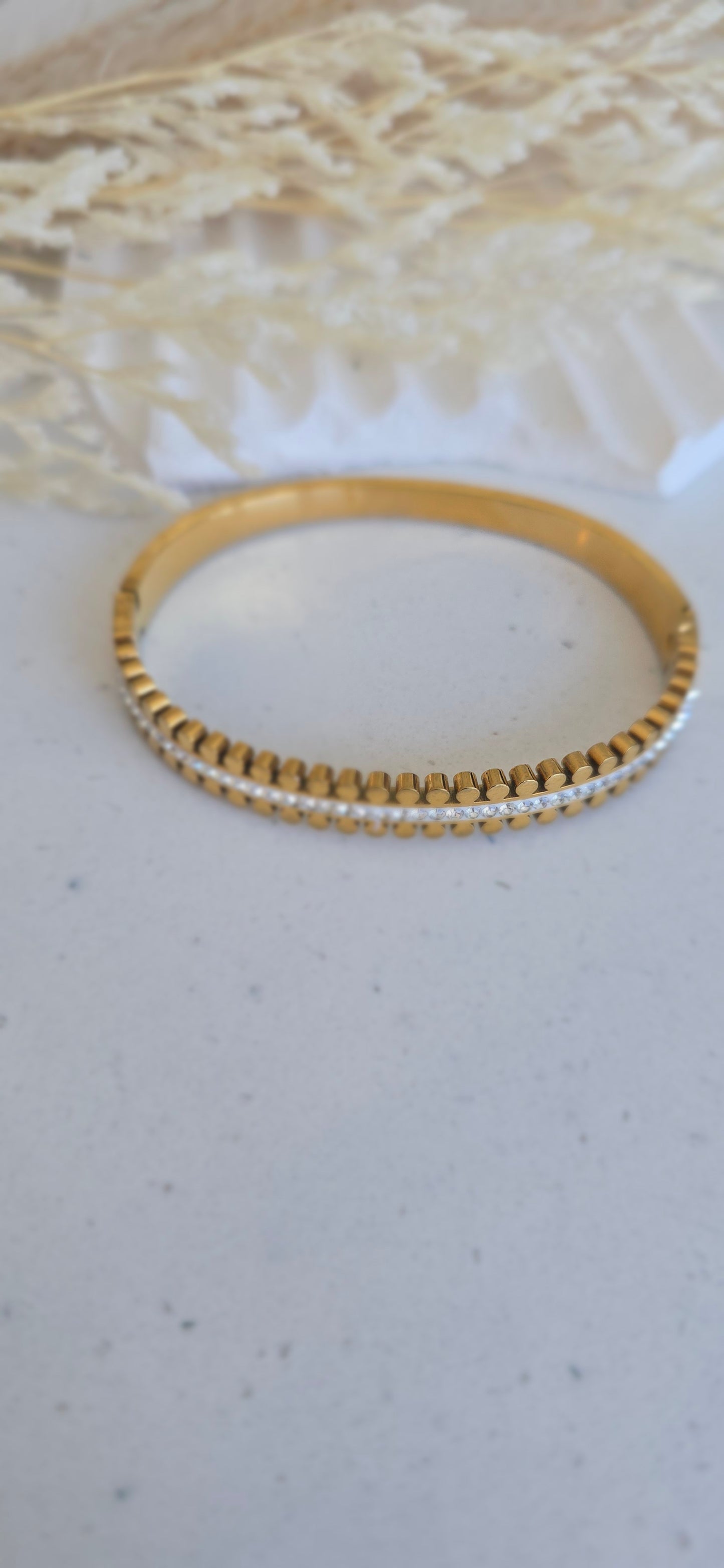 Golden Spark Bangle