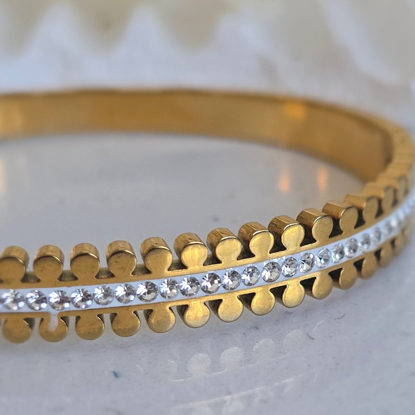 Golden Spark Bangle