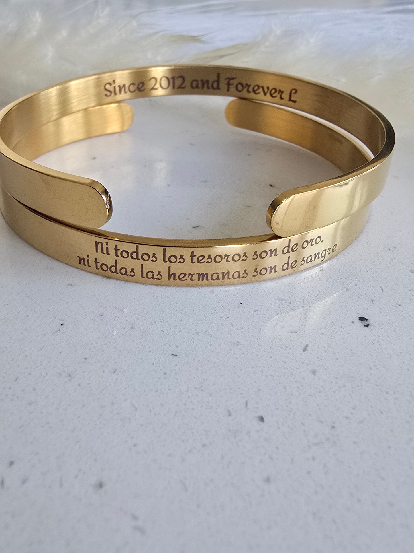 Besties Cuff Bracelet Set