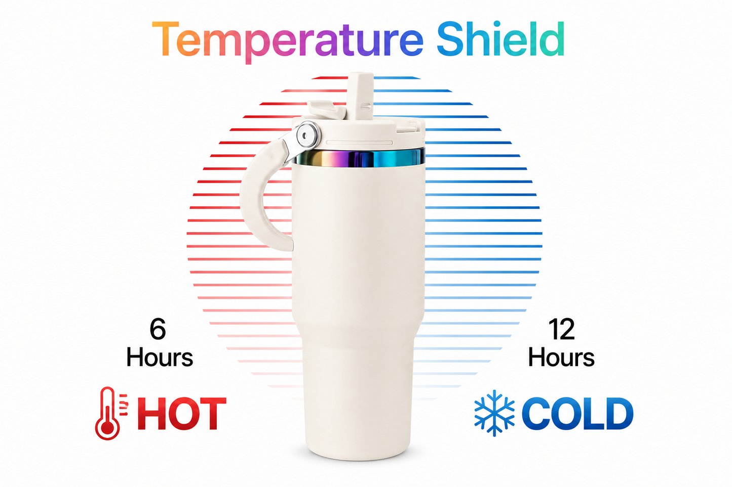 Custom 30 oz Tumbler with Handle