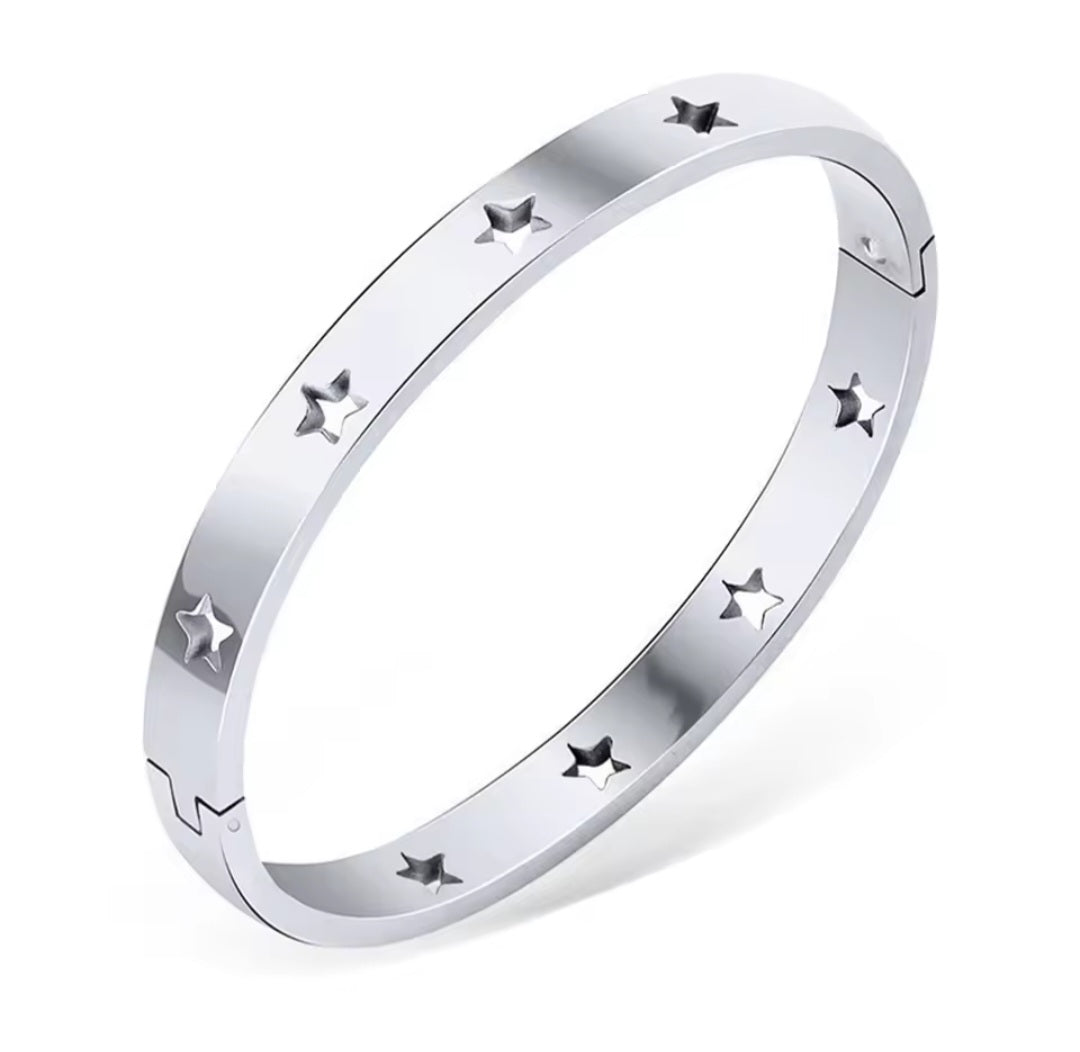 Silver Star Bangle