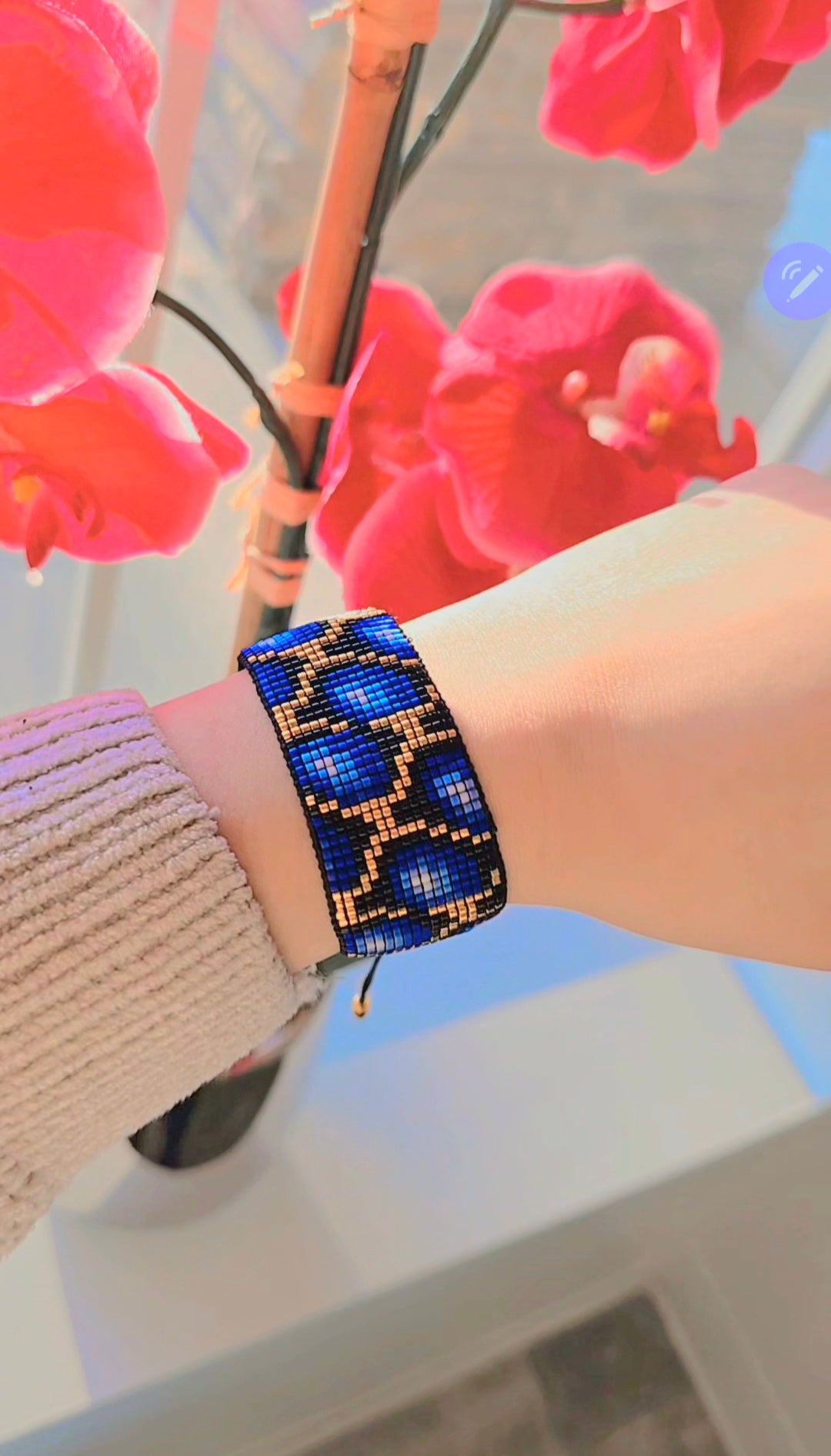 Wild Blue Bracelet