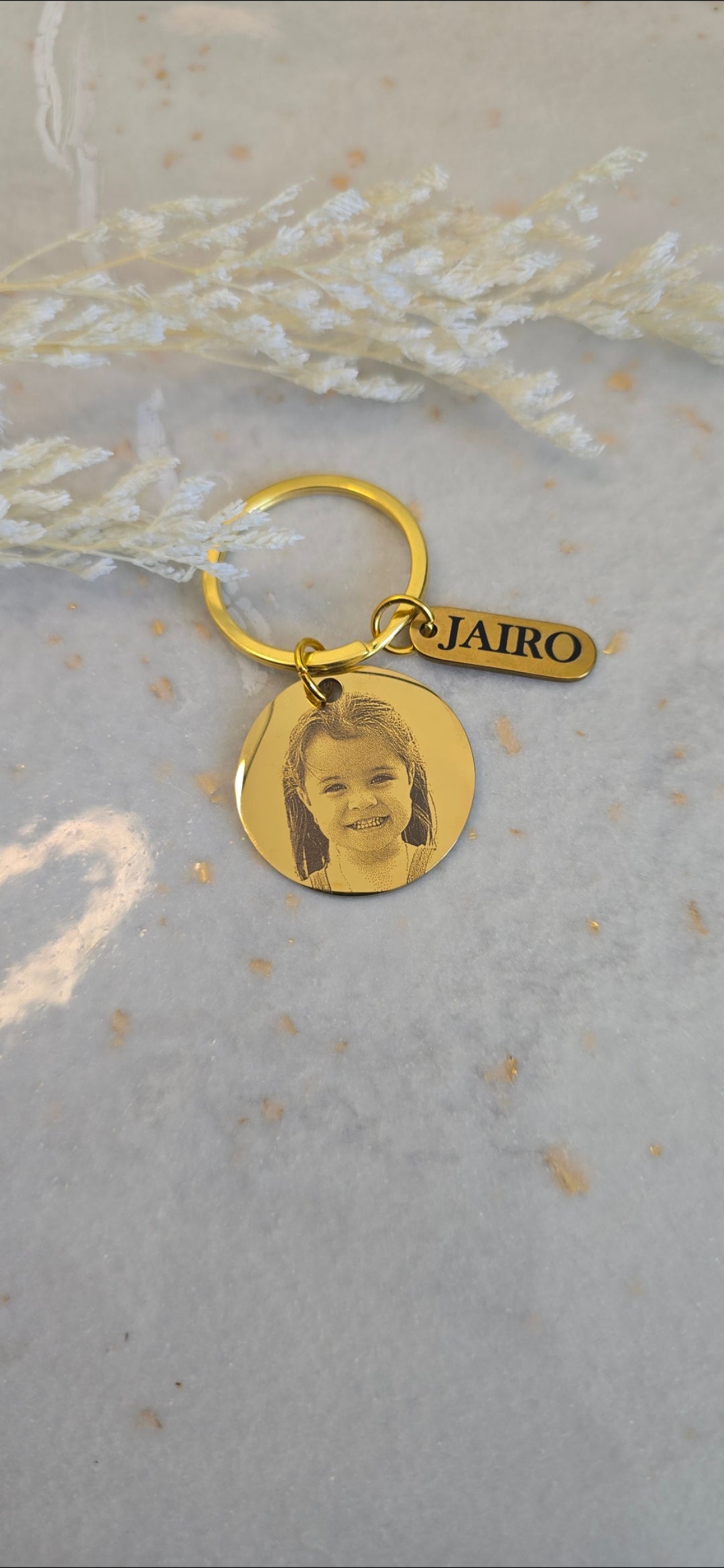 Custom Laser-Engraved Keychain