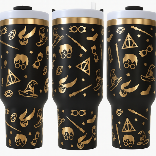 Custom Laser-Engraved Tumbler – 40 oz