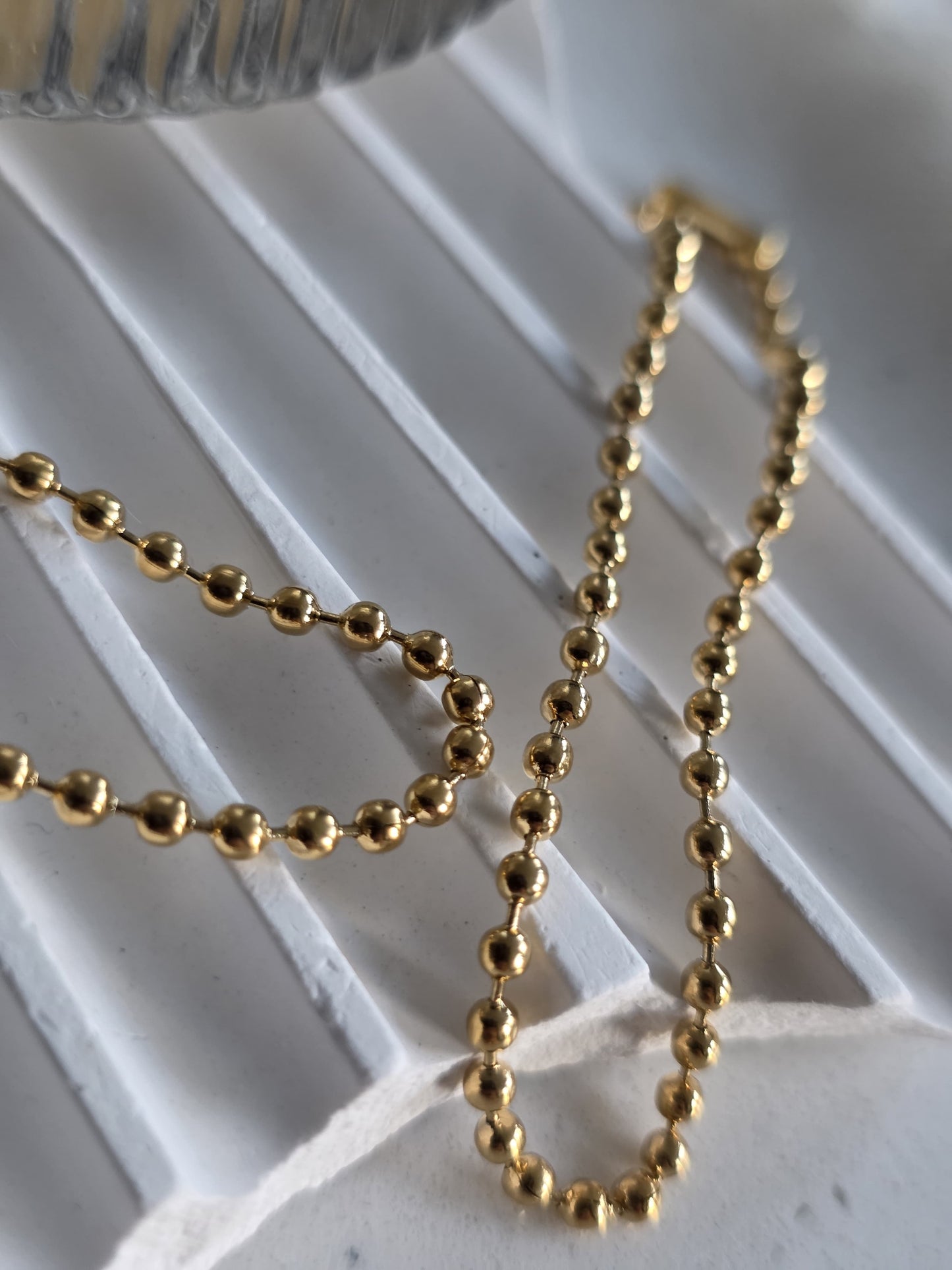 Gold Beaded Bracelet