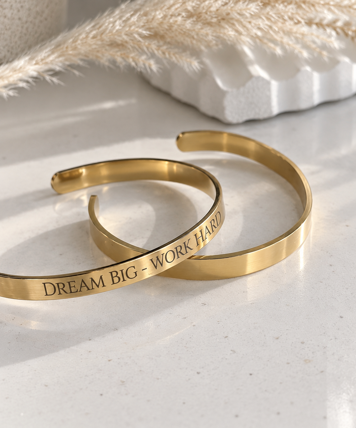 Engraved Cuff Bracelet
