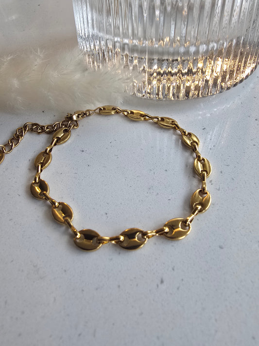 Coffee Link Bracelet