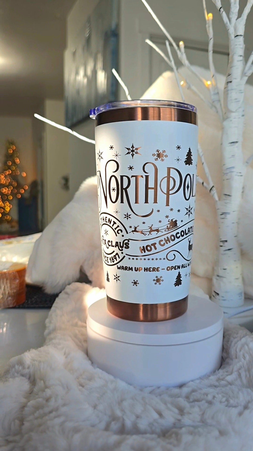 Holiday Hot Cocoa Kit – Personalized Laser Engraved Christmas Gift Set (Limited Edition)
