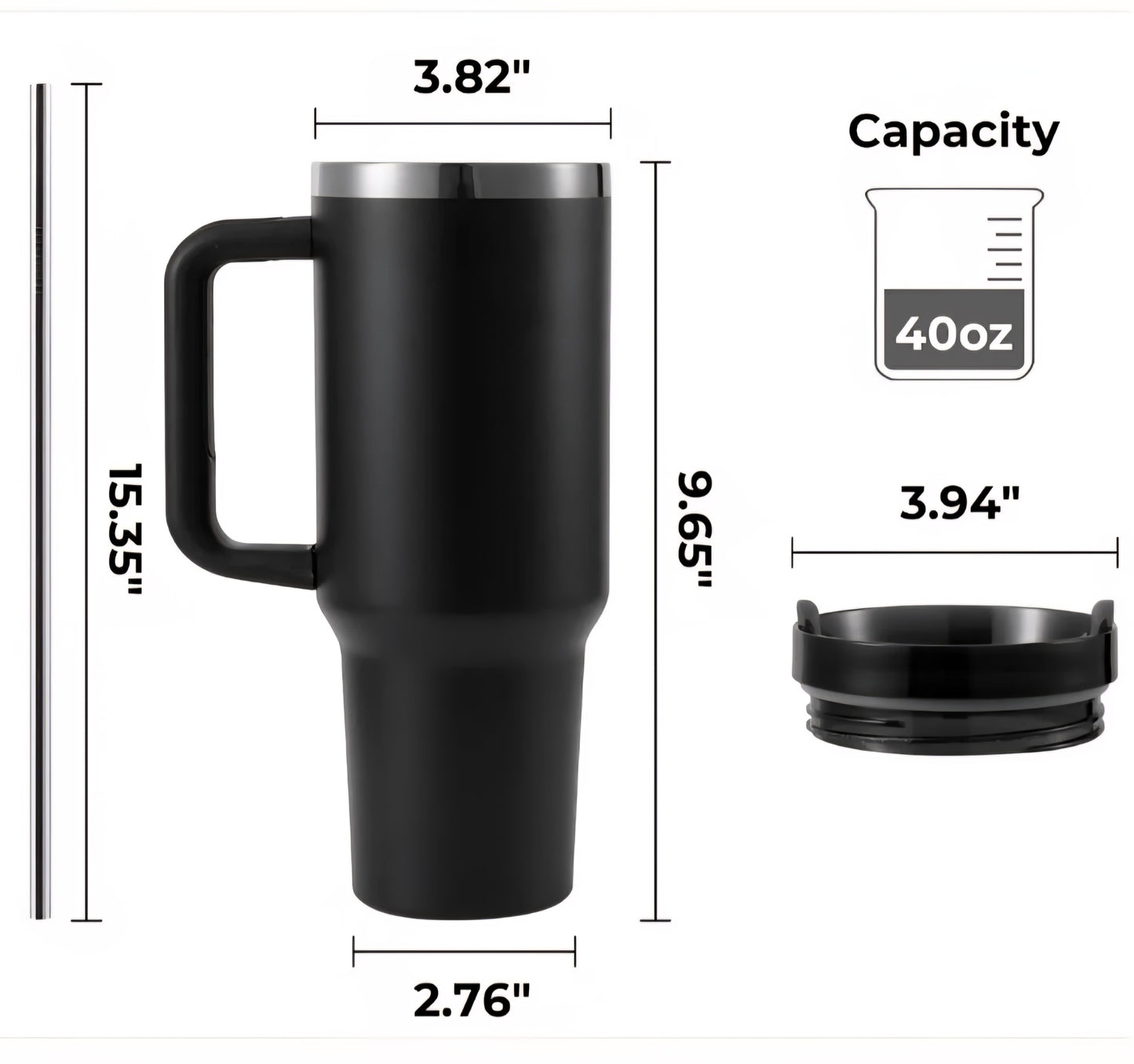 Personalized Teacher Design Stainless Steel Tumbler – 40oz