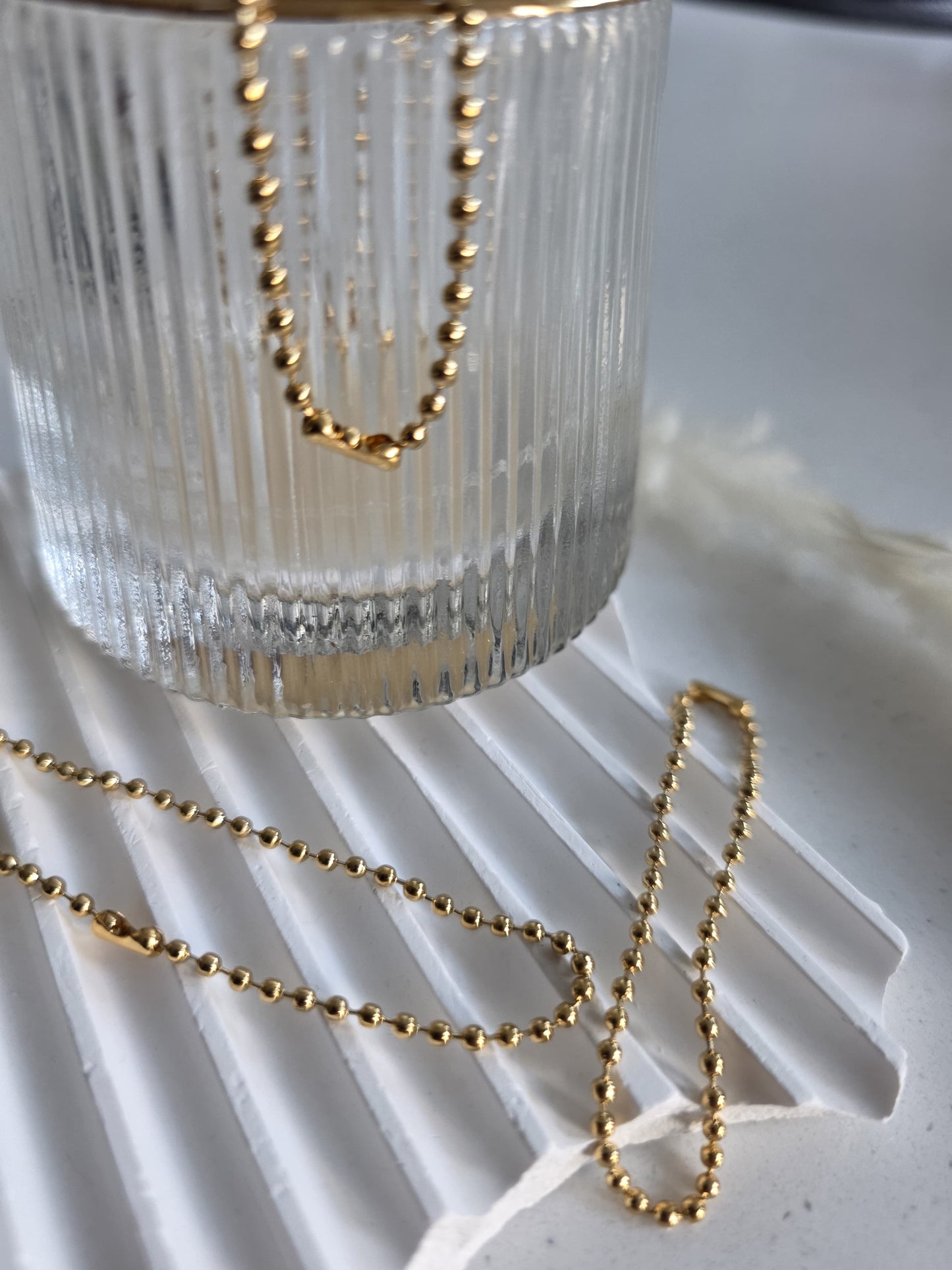 Gold Beaded Bracelet