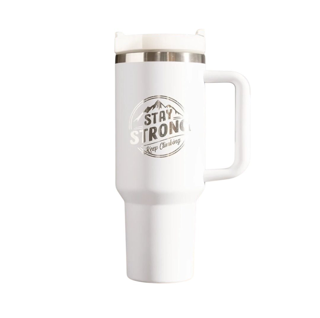 Custom Laser-Engraved Tumbler – 40 oz